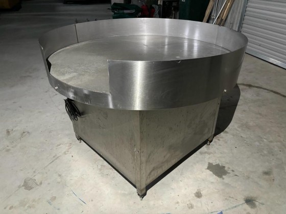 Lazy Susan Stainless Steel 1200mm Top Pic 05